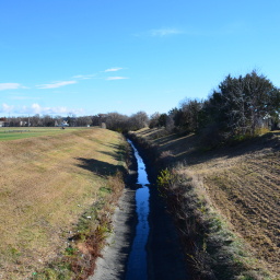 35th and Huntington Ave. looking upstream