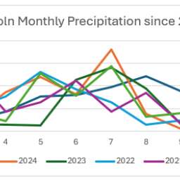 Lincoln Precip Since 2020
