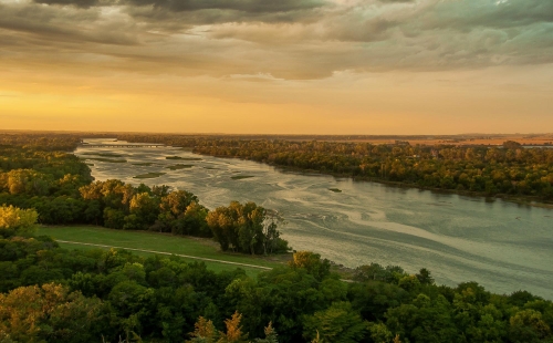 platte river arial