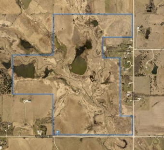 little salt fork arial map