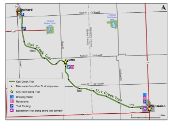 oak creek trail map