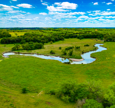 Prairie Corridor Aerial